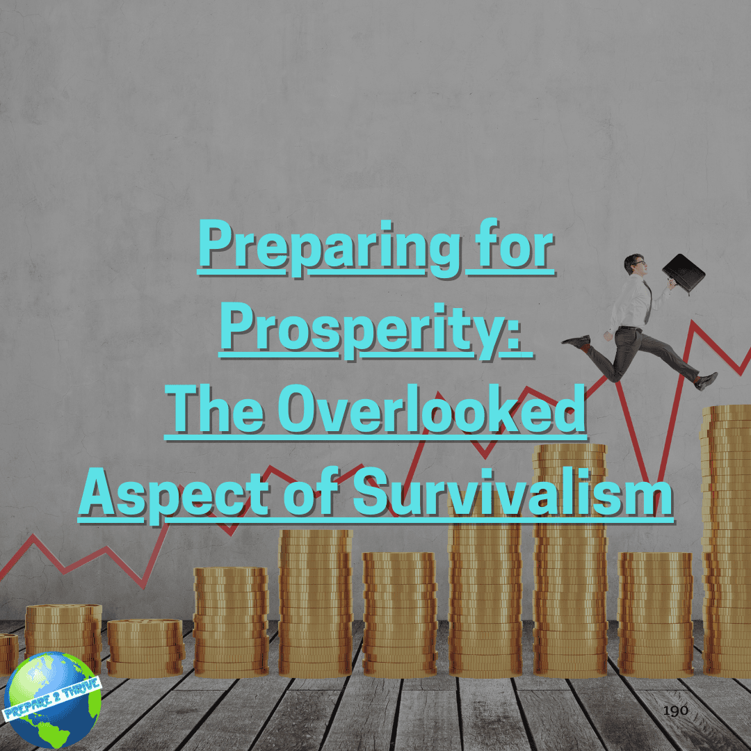 Preparing for Prosperity: The Overlooked Aspect of Survivalism